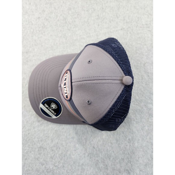 University Of Illinois Fighting Illini Football Adjustable Hat Cap Mesh Back NWT - Picture 5 of 8